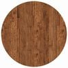 vidaXL Table Top Dark brown Ø 70 x 2.5 cm Solid oak wood