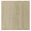 vidaXL TV Cabinets 2pcs White & Sonoma Oak 142.5x35x36.5cm Engineered Wood