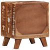 vidaXL Bedside Cabinet 2 pcs 40x32x46 cm Solid Wood Reclaimed