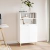 vidaXL Highboard White 60x36x110 cm Engineered Wood