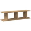 vidaXL Wall Shelves 2 pcs Artisan Oak 75x18x20 cm Engineered Wood