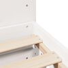 vidaXL Bed Frame without Mattress White 160x200 cm Solid Wood Pine