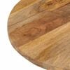 vidaXL Table Top 110x50x3.8 cm Oval Solid Wood Mango