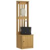 vidaXL Hall Tree SANDNES 45x40x159.5 cm Solid Wood Pine