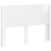 vidaXL Headboard High Gloss White Engineered Wood
