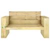 vidaXL 3 Piece Garden Lounge Set Impregnated Solid Wood Pine