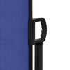 vidaXL Retractable Side Awning Blue 200x300 cm