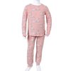 Kids' Pyjamas with Long Sleeves Light Pink 128