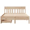 vidaXL Bed Frame without Mattress 120x200 cm Solid Wood Pine