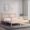 vidaXL Bed Frame without Mattress 160x200 cm Solid Wood