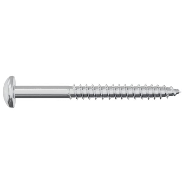 vidaXL Wood Screw 12 pcs Silver 9.8 x 53 mm Steel