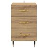 vidaXL Bedside Cabinet Artisan Oak 40 x 40 x 66 cm Engineered Wood