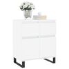 vidaXL Sideboard White 60x35x70 cm Engineered Wood