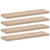 vidaXL Floating Shelves 4 pcs 90x23.5x4 cm Engineered Wood