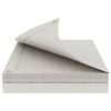 vidaXL Tarpaulin with Eyelets White 8 x 12 m 90 gsm PE