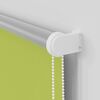 vidaXL Roller Blind Blackout Leaves Green 150x150 cm Fabric Width 146.6 cm Polyester