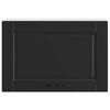 vidaXL Kitchen Wall Cabinet Porto Black Engineered Wood