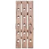 vidaXL Wine Rack for 15 Bottles 26x50x70 cm Solid Mahogany Wood
