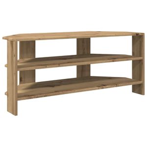 vidaXL Corner TV Cabinet Artisan Oak 102x40.5x45cm Engineered Wood