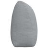 vidaXL Back Pillow Light Grey 200 x 24 x 50 cm Fabric