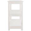vidaXL Console Table White 80x40x74 cm Solid Wood Pine