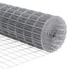 vidaXL Euro Fence Silver 1.4 x 10 m Hot dip galvanized iron