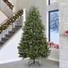 vidaXL Artificial Christmas Tree Green 300 cm PVC and Metal