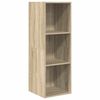vidaXL TV Cabinet | Sonoma Oak | Engineered Wood | 37x37x107 cm | TV Cabinet