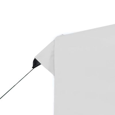 vidaXL Professional Folding Party Tent with Walls Aluminium 2x2 m White