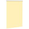 vidaXL Roller Blind Blackout Yellow 105x175 cm Fabric Width 100.7 cm Polyester