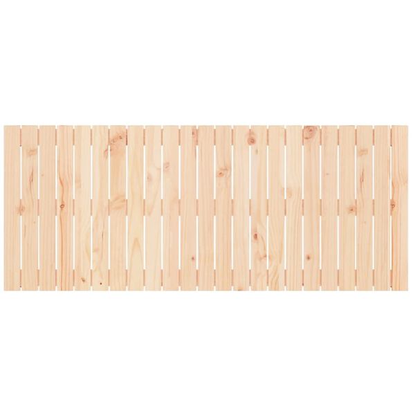 vidaXL Wall Headboard 147x3x60 cm Solid Wood Pine