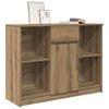 vidaXL Sideboard with Drawer Artisan Oak 101x35x76 cm Engineered Wood