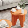 vidaXL Coffee Table 2 pcs Wax Brown Solid Pine wood