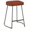 vidaXL Gavin Bar Stools 2 pcs 45x38x53 cm Solid Wood Mango
