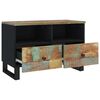 vidaXL TV Cabinet 70x33x46cm Solid Wood Reclaimed
