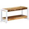 vidaXL TV Cabinet 90x30x40cm Solid Mango Wood