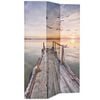 vidaXL Folding Room Divider 120x170 cm Lake