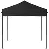 vidaXL Folding Party Tent Black 2x2 m