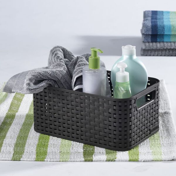 Curver Style Storage Boxes with Lid 3 pcs Size S 6L Anthracite