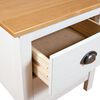 vidaXL Bedside Cabinet Hill 2 pcs White 46x35x49.5 cm Solid Pine Wood