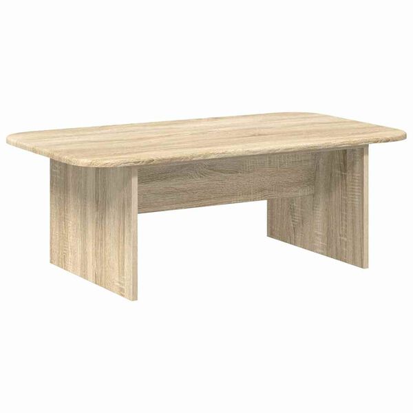 vidaXL Coffee Table Sonoma Oak 93 x 53 x 33 cm Engineered Wood