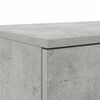 vidaXL Bed Drawers Concrete Grey 140 x 36.5 x 16.5 cm Engineered Wood