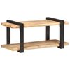 vidaXL TV Cabinet 90x40x40 cm Rough Mango Wood