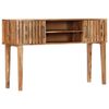 vidaXL Console Table 120x35x76 cm Solid Acacia Wood