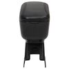 vidaXL Car Armrest Black 13x31x(31-44) cm ABS
