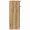vidaXL Bathroom Cabinet Artisan oak 32 x 34 x 90 cm Engineered wood