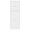 vidaXL Apothecary Cabinet White 40x41x118 cm Engineered Wood