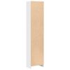 vidaXL Bookcase High Gloss White 40x24x176 cm Engineered Wood