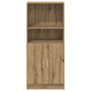 vidaXL Kitchen Cabinet Artisan Oak 57x41.5x131.5 cm Engineered Wood