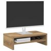 vidaXL Monitor Stand Artisan Oak 42x24x13 cm Engineered Wood